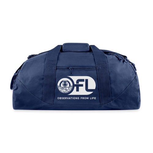 Observations from Life Logo - Recycled Duffel Bag
