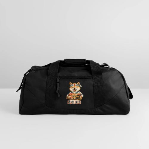 Funny Shiba Inu Sushi Kawaii Dog Tee - Recycled Duffel Bag