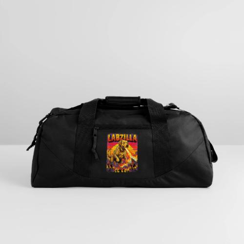 Labzilla Giant Yellow Labrador Monster Tee - Recycled Duffel Bag