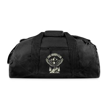 Grandpa Club Eagle Mountain Crest - Recycled Duffel Bag - black - Front