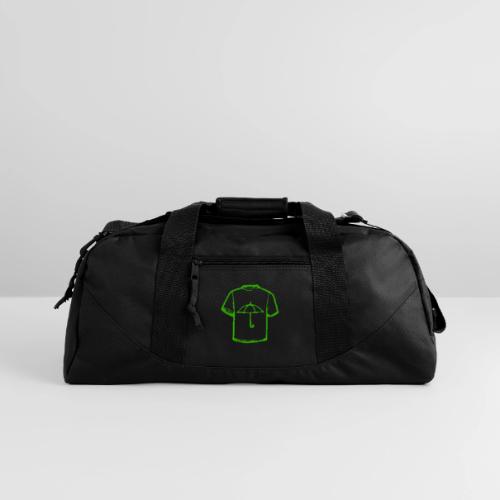 logo rainydayshirts color - Recycled Duffel Bag