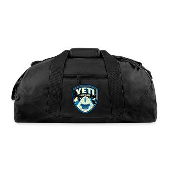 Yeti Squad - Recycled Duffel Bag - black - Front