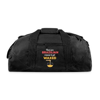 Waxing Specialist Funny - Recycled Duffel Bag - black - Front