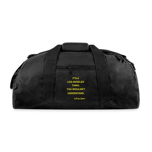 IT S A LOS ANGELES YELLOW - Recycled Duffel Bag