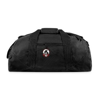 Wrestling Coach Wrestle Hobby Wrestler - Recycled Duffel Bag - black - Front