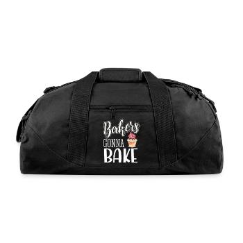Baker 2 - Recycled Duffel Bag - black - Front
