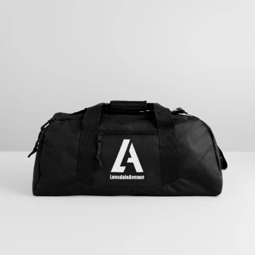 Lonsdale Avenue Logo White Text - Recycled Duffel Bag