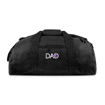 Gaming Papa - Recycled Duffel Bag - black - Front