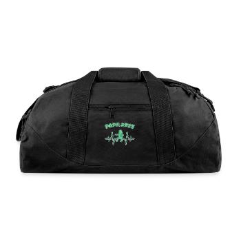 papa 2023 - Recycled Duffel Bag - black - Front