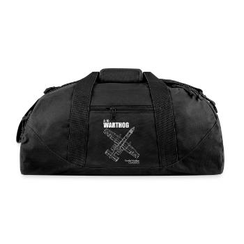 A0 Thunderbolt II - Recycled Duffel Bag - black - Front