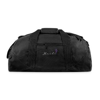 Haiti - Recycled Duffel Bag - black - Front