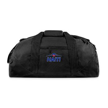 Haiti - Recycled Duffel Bag - black - Front
