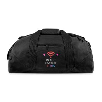 Bi Panic Active - Recycled Duffel Bag - black - Front
