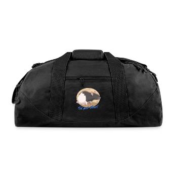 Rat Owners Pet That Rats - Recycled Duffel Bag - black - Front
