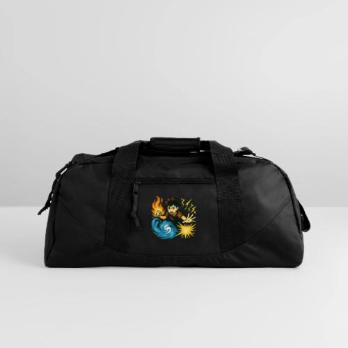 Anime Elemental Warriors | Fire, Water, Lightning - Recycled Duffel Bag