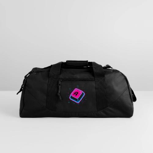 Neon Pixel A Key - Recycled Duffel Bag