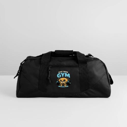 Chibi Dog Gym Workout - Recycled Duffel Bag