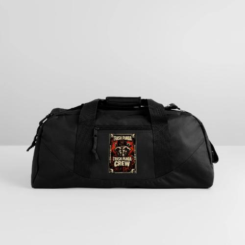 Midnight Forager Raccoon Mushroom Hunter - Recycled Duffel Bag