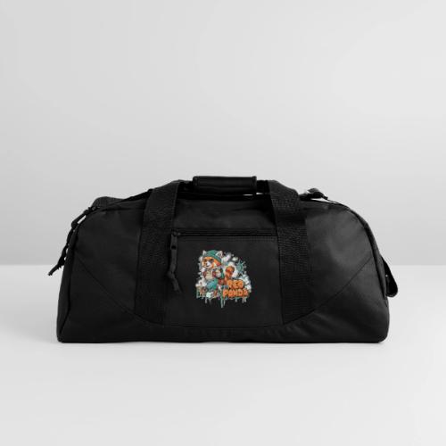Red Panda Street Graffiti Vibes - Recycled Duffel Bag