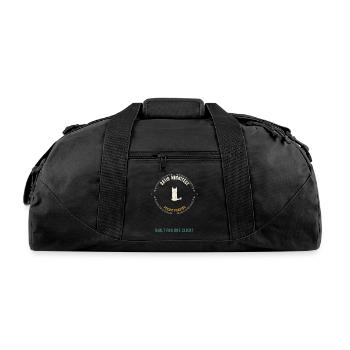 Catio Architect Permit Pending Funny Cat Owner Bui - Recycled Duffel Bag - black - Front