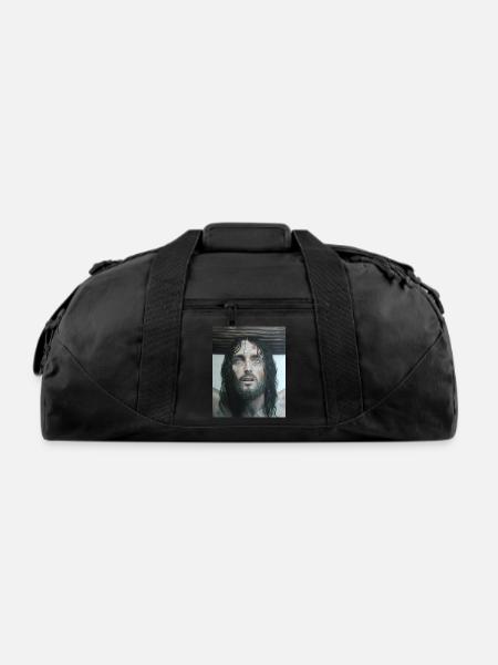 JESUS OF NAZARETH MOVIE 1977 - Recycled Duffel Bag - black