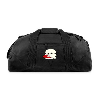 Ice Cream - Recycled Duffel Bag - black - Front