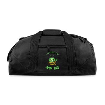 The terrifying ZOM-BEE - Recycled Duffel Bag - black - Front