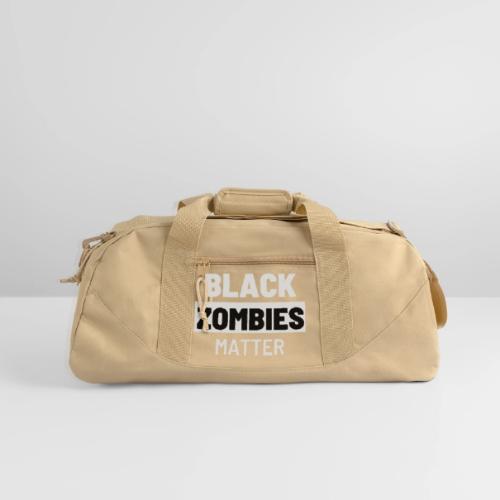 Black Zombies Matter - Recycled Duffel Bag