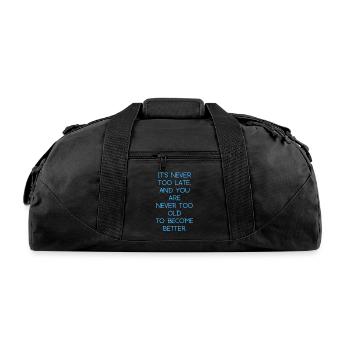 Motivation - Recycled Duffel Bag - black - Front