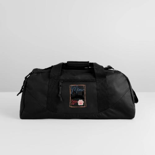 Meow Cat Paw Cute Kitty Lover Design - Recycled Duffel Bag