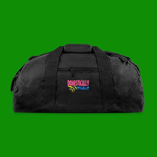 DOMESTICALLY DISABLED - Recycled Duffel Bag