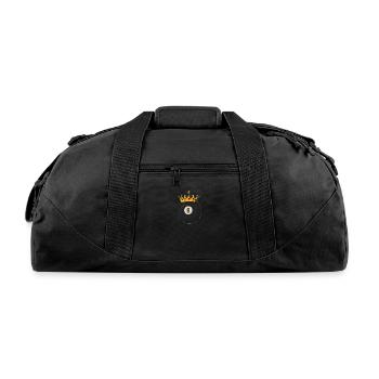 Billiards Pool Billiard Tournament - Recycled Duffel Bag - black - Front