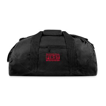 Emt Paramedic - Recycled Duffel Bag - black - Front