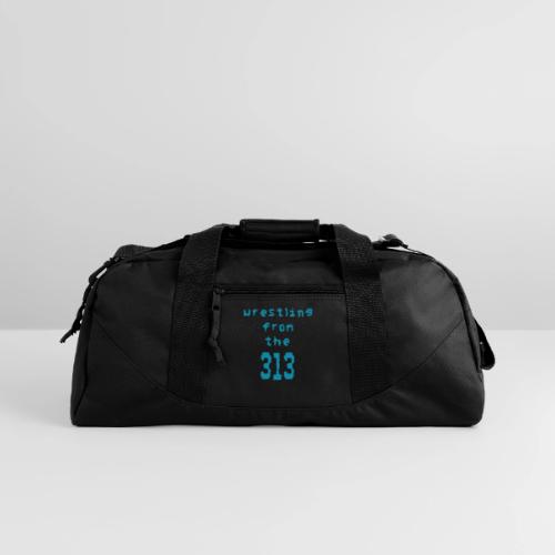 Wrestling from the 313 (Teal) - Recycled Duffel Bag