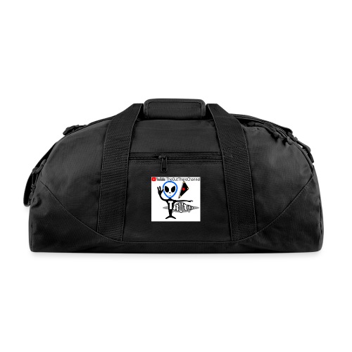 NewOTLogo Big2400 Front white with crew 2021Back - Recycled Duffel Bag