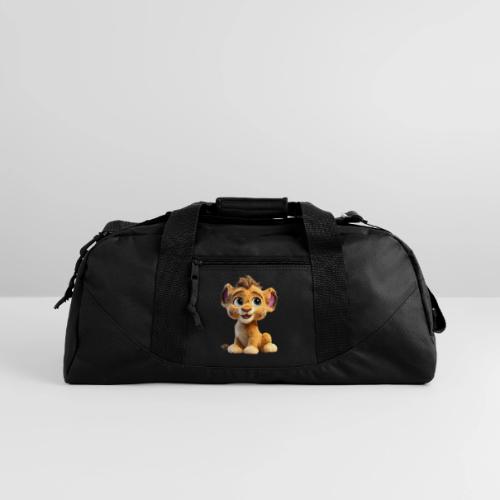 Sweet Lion Cub - Recycled Duffel Bag