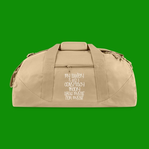Anxiety Conspiracy Theory - Recycled Duffel Bag