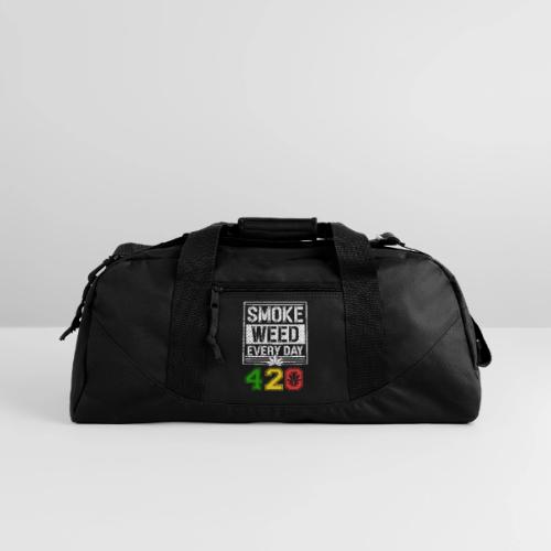 Hysterical 420 Everyday Smoker Weed Marijuana - Recycled Duffel Bag