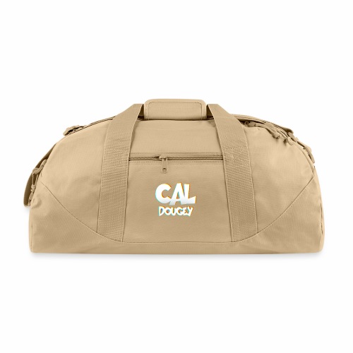 CAL DOUGEY TEXT - Recycled Duffel Bag