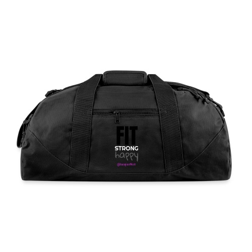 fit strong happy colour - Recycled Duffel Bag
