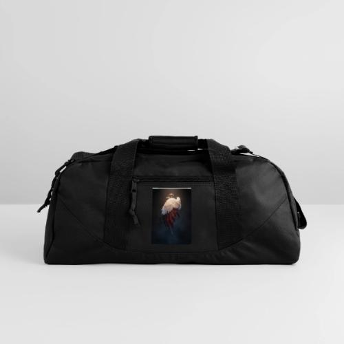 Angel vs Demon Wings Dark Aesthetic Gothic T-Shirt - Recycled Duffel Bag