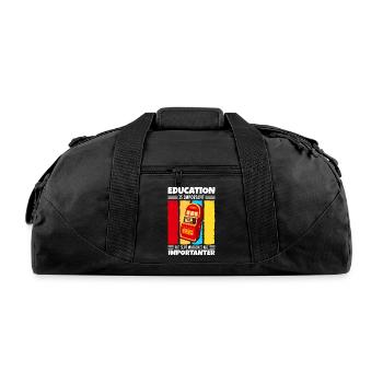 Casino Machine Arcade - Recycled Duffel Bag - black - Front