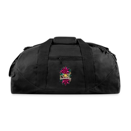 Queen of the Solstice Poinsettia T-Shirt - Recycled Duffel Bag