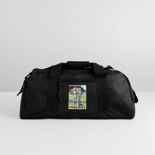 TshirtHotAliens with Back Crew Logo of PINKY - Recycled Duffel Bag