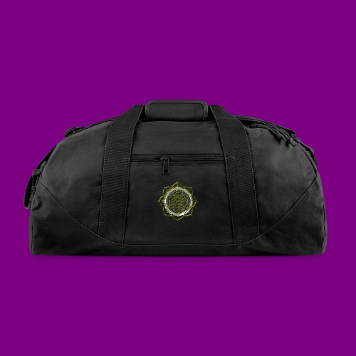 Energy Immersion, Metatron's Cube Flower of Life - Recycled Duffel Bag