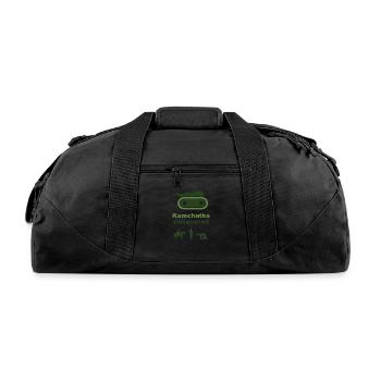 Kamchatka Conquered - Recycled Duffel Bag - black - Front