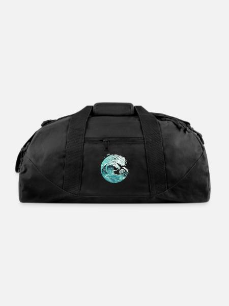 Consumed - Recycled Duffel Bag - black