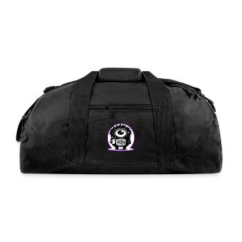 I'm Not A Morning Person, I'm A Monster - Recycled Duffel Bag - black - Front