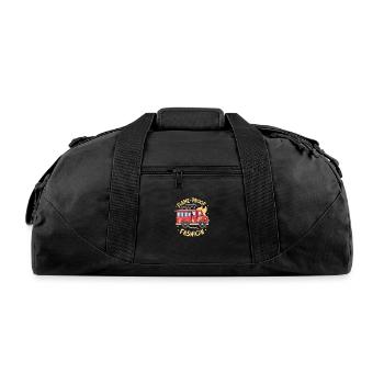 Firetruck: Flame-Proof Fashion - Recycled Duffel Bag - black - Front