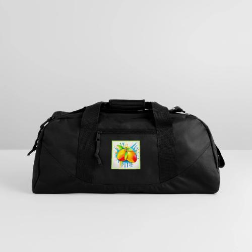 Mango Splash of Color - Recycled Duffel Bag